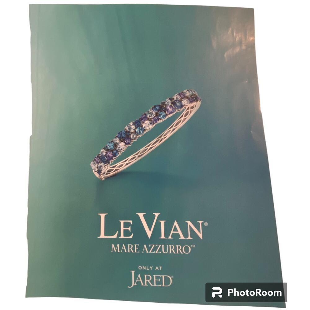 LeVian and Marli Print Ad Campaign Spring 2024 8x10 Ready to Frame Original